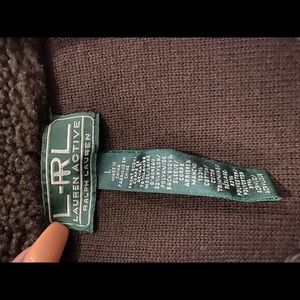 RALPH LAUREN gently used ZIP UP